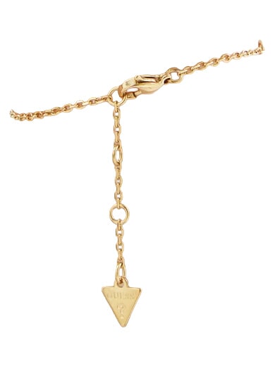 AMORE Pulsera de acero oro amarillo/blanco - Pulseras