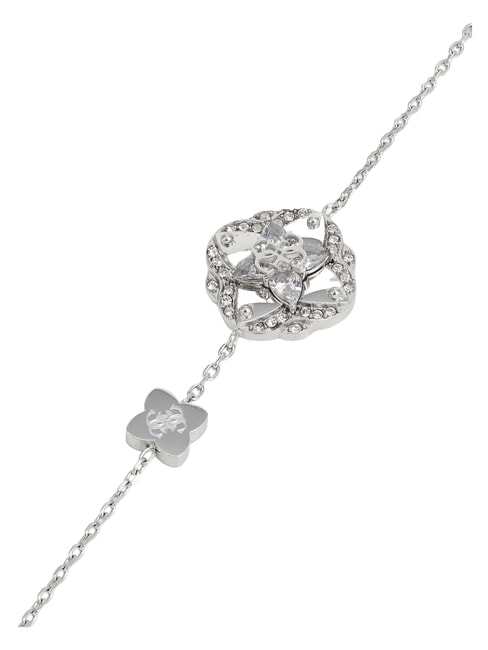 WILD FLOWER Pulsera de acero pulido SILVER - Pulseras