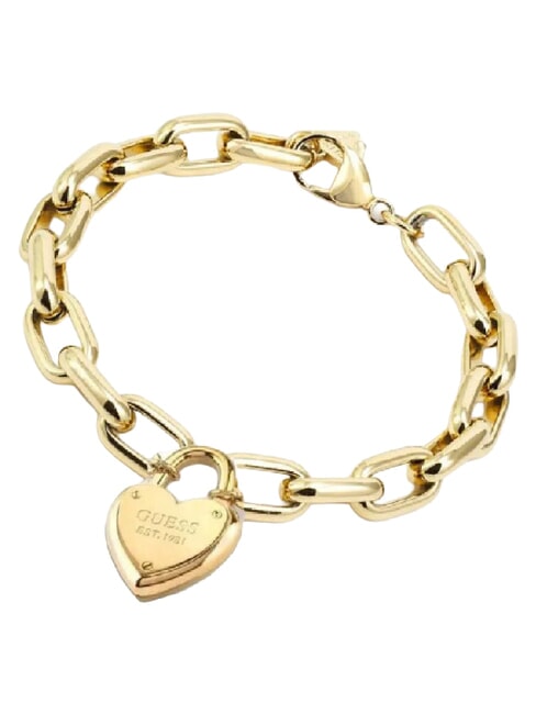 ALL YOU NEED IS LOVE Pulsera de acero hipoalerg&eacute;nica oro amarillo - Pulseras
