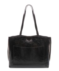 GIANNI CHIARINI EGLE Bolso de hombro de piel negro - Bolsos Mujer - 4