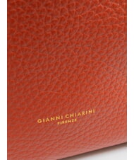 GIANNI CHIARINI MARISOL Bolsa de compras de cuero rojo ladrillo - Bolsos Mujer - 3