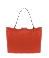 GIANNI CHIARINI MARISOL Bolsa de compras de cuero rojo ladrillo - Bolsos Mujer - 4