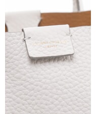 GIANNI CHIARINI ARETHA Bolso de mano con correa para el hombro. castor de tiza de hielo - Bolsos Mujer - 3
