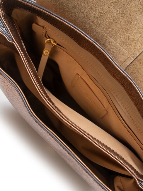 HELENA ROUND Bolso de hombro con correa para el hombro. tostado - Bolsos Mujer