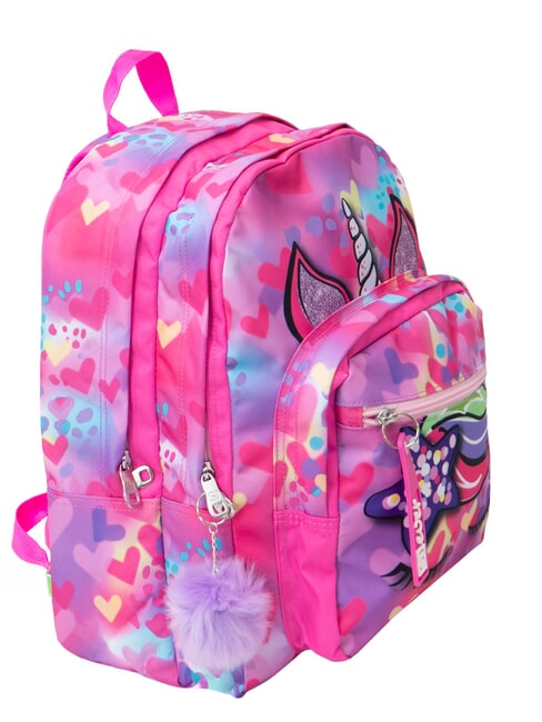 SJ EVER UNICORNSIDE GIRL Mochila BOSQUE DE RAYAS NEGRAS - Mochilas Escuela & Tiempo Libre