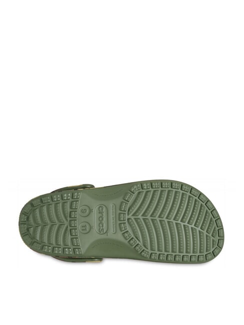 CLASSIC Zuecos unisex verde militar multicolor - Zapatos unisex