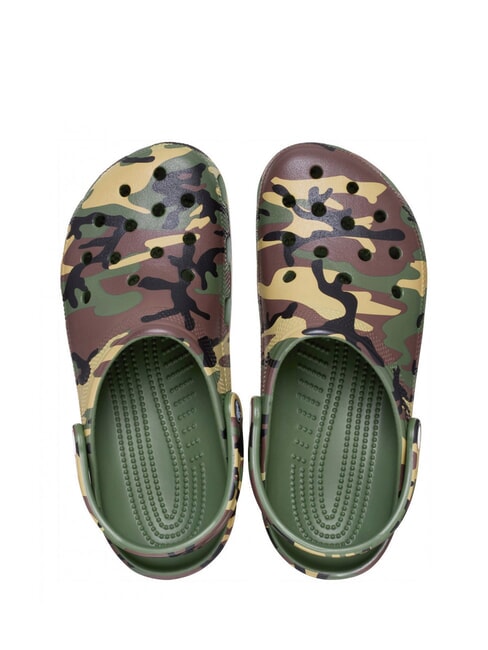 CLASSIC Zuecos unisex verde militar multicolor - Zapatos unisex