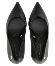 TOMMY HILFIGER TH  Zapatos de tac&oacute;n alto de piel de 9 cm negro - Zapatos Mujer - 2