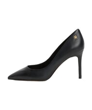 TOMMY HILFIGER TH  Zapatos de tac&oacute;n alto de piel de 9 cm negro - Zapatos Mujer - 6