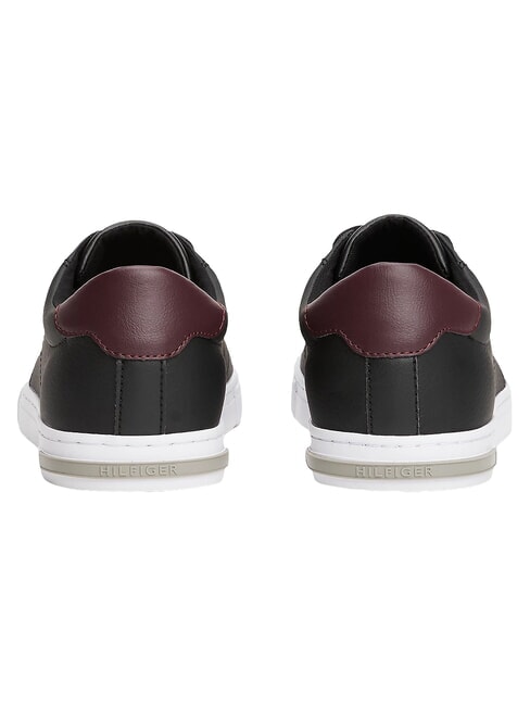 ESSENTIAL LEATHER Zapatillas de cuero negro - Zapatos Hombre