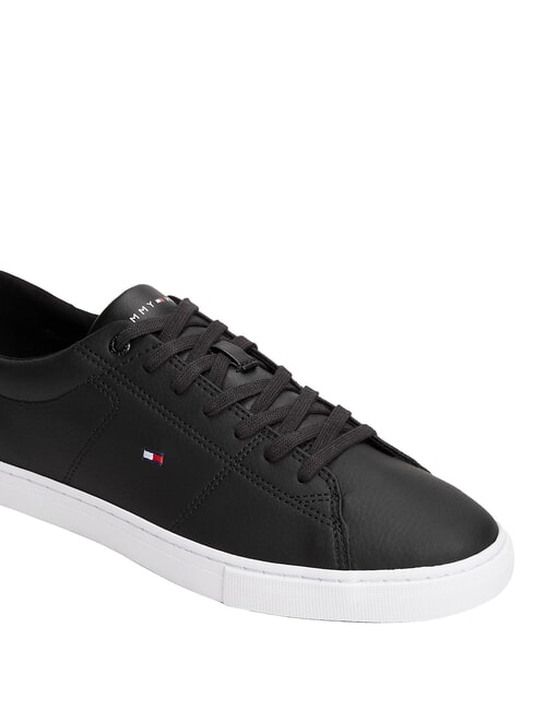 ESSENTIAL LEATHER Zapatillas de cuero negro - Zapatos Hombre