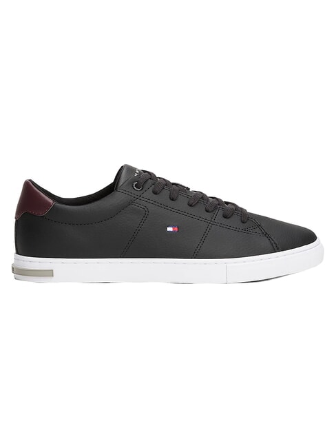 ESSENTIAL LEATHER Zapatillas de cuero negro - Zapatos Hombre
