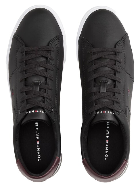 ESSENTIAL LEATHER Zapatillas de cuero negro - Zapatos Hombre