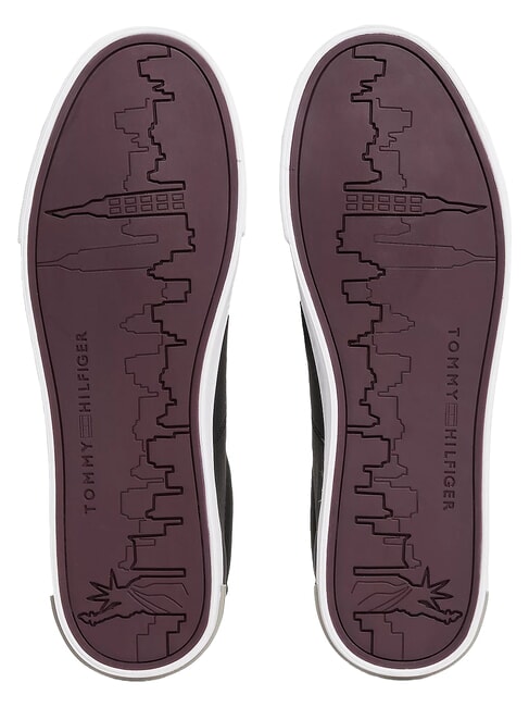 ESSENTIAL LEATHER Zapatillas de cuero negro - Zapatos Hombre