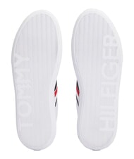 TOMMY HILFIGER ESSENTIAL LEATHER Zapatillas de cuero blanco - Zapatos Hombre - 4