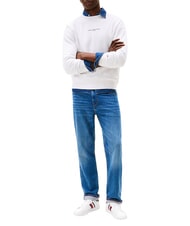 TOMMY HILFIGER ESSENTIAL LEATHER Zapatillas de cuero blanco - Zapatos Hombre - 7