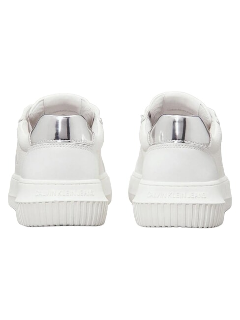CHUNKY Zapatillas de cuero blanco - Zapatos Mujer
