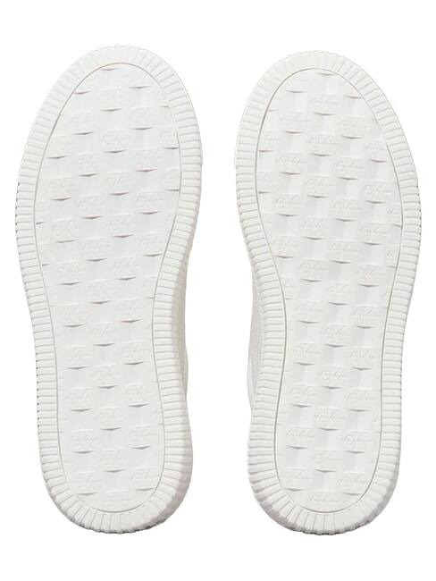 CHUNKY Zapatillas de cuero blanco - Zapatos Mujer