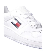 TOMMY HILFIGER TOMMY JEANS Zapatillas de cuero blanco - Zapatos Hombre - 7