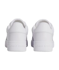 TOMMY HILFIGER TOMMY JEANS Zapatillas de cuero blanco - Zapatos Hombre - 4