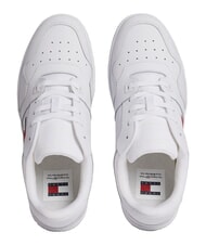 TOMMY HILFIGER TOMMY JEANS Zapatillas de cuero blanco - Zapatos Hombre - 3