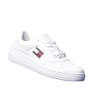 TOMMY HILFIGER TOMMY JEANS Zapatillas de cuero blanco - Zapatos Hombre - 6