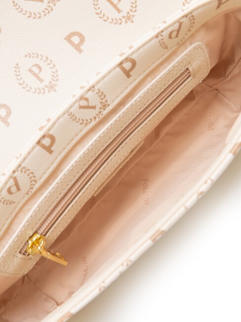 HERITAGE Bolso de hombro Marfil - Bolsos Mujer