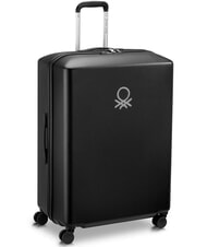 BENETTON By DELSEY UCB HARD Carrito grande negro - Trolley R&iacute;gidos - 3