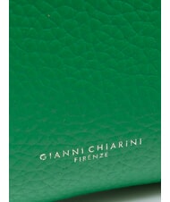GIANNI CHIARINI HERMY Bolso de mano de piel martillada bandera de la naturaleza - Bolsos Mujer - 3