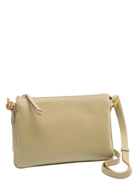 BROOKE Bolso de hombro de cuero martillado sauce - Bolsos Mujer