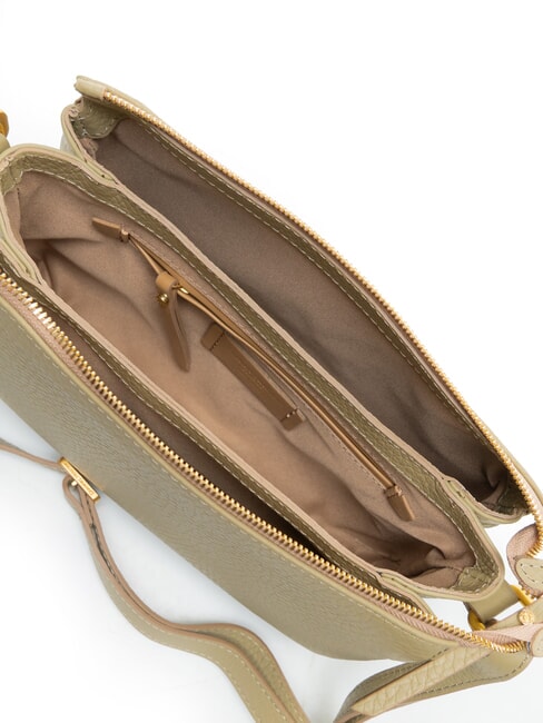 BROOKE Bolso de hombro de cuero martillado sauce - Bolsos Mujer