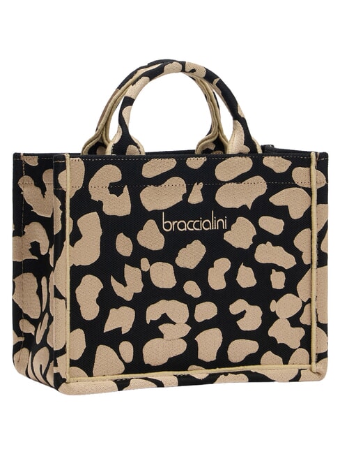 WINTER Bolso de mano S, doble asa leopardo - Bolsos Mujer