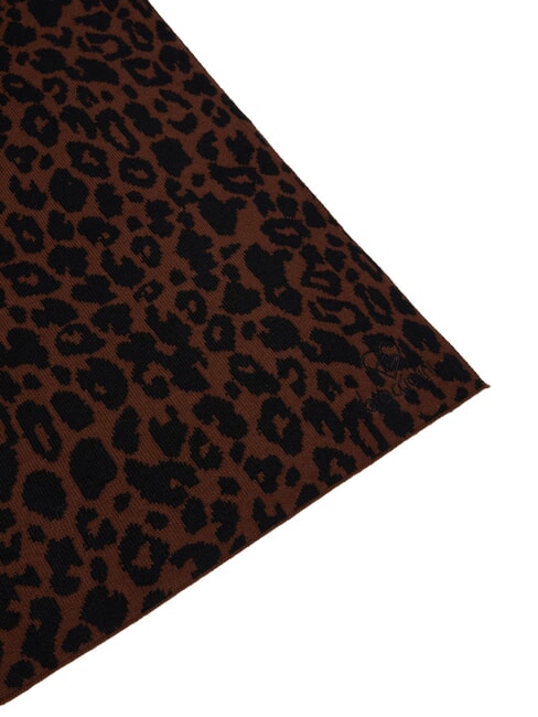 COLD WEATHER Bufanda con logo bordado leopardo - Bufandas