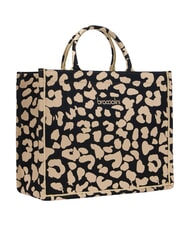 BRACCIALINI WINTER Bolso XL, doble asa leopardo - Bolsos Mujer - 2