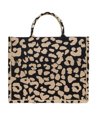 BRACCIALINI WINTER Bolso XL, doble asa leopardo - Bolsos Mujer - 3