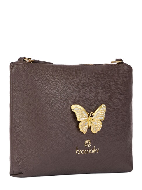 BETH JEWELS Bolso de mano con correa para el hombro. marr&oacute;n - Bolsos Mujer