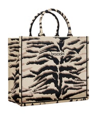 BRACCIALINI WINTER Bolso XL, doble asa tigre - Bolsos Mujer - 2