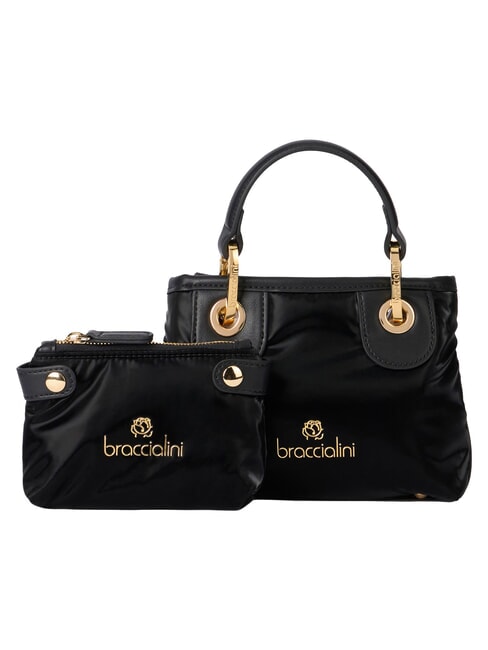 BETH PUFFY Minibolso con correa para el hombro negro - Bolsos Mujer