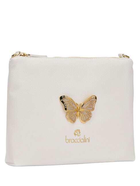 BETH JEWELS Bolso de mano con correa para el hombro. blanco - Bolsos Mujer