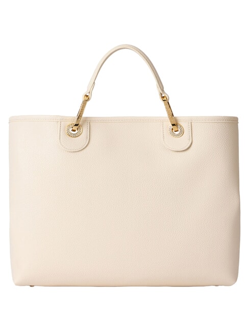 BETH Bolso de mano grande con doble asa beige - Bolsos Mujer