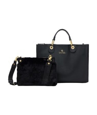 BRACCIALINI BETH Bolso de mano grande con doble asa negro - Bolsos Mujer - 3