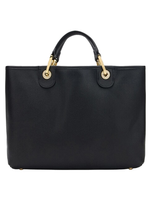 BETH Bolso de mano grande con doble asa negro - Bolsos Mujer