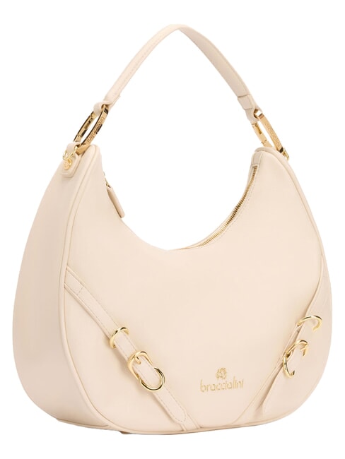 GISELLE Bolso de hombro M, con correa para el hombro beige - Bolsos Mujer