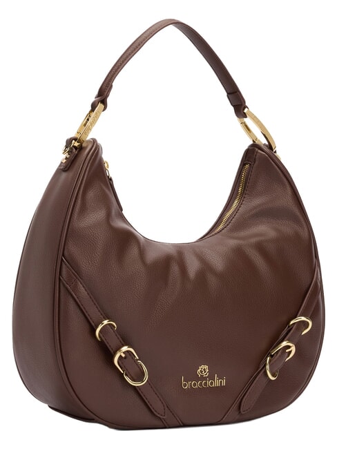 GISELLE Bolso de hombro M, con correa para el hombro marr&oacute;n - Bolsos Mujer