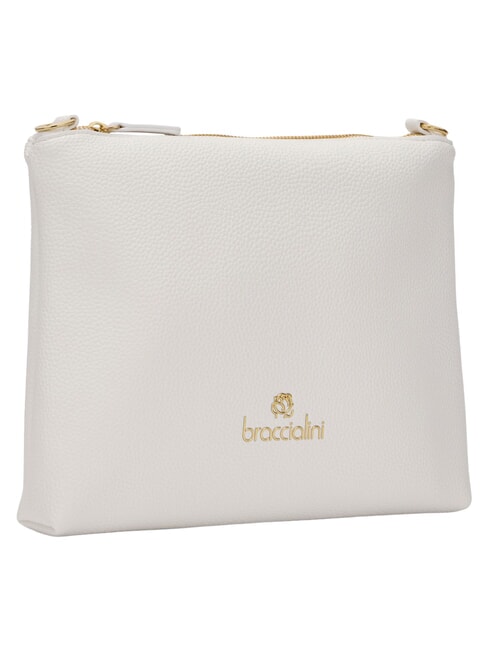BETH Bolso de mano S con doble asa blanco - Bolsos Mujer