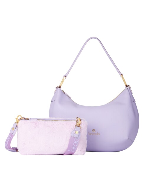 BETH Bolso de hombro grande con correa para el hombro. lila - Bolsos Mujer