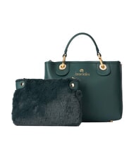 BRACCIALINI BETH Bolso M con doble asa verde - Bolsos Mujer - 3