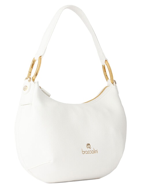 BETH Bolso de hombro M, con correa para el hombro blanco - Bolsos Mujer