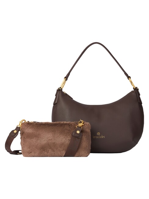 BETH Bolso de hombro grande con correa para el hombro. marr&oacute;n - Bolsos Mujer