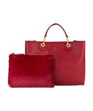 BRACCIALINI BETH Bolso de mano grande con doble asa rojo - Bolsos Mujer - 3